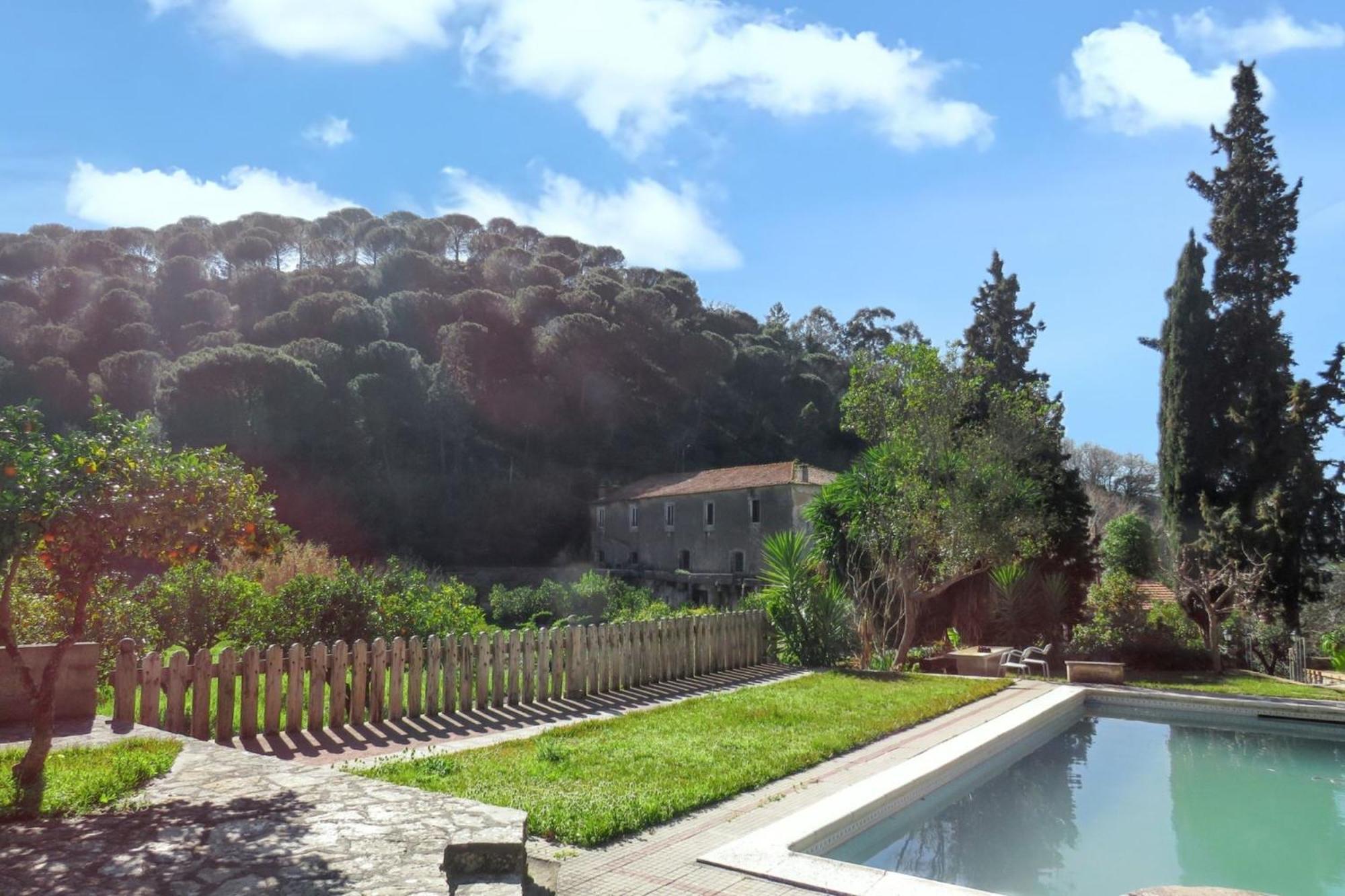 Bicentennial House In Porto De Mos With Mountain View And Pool Экстерьер фото